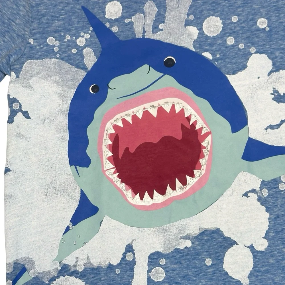 Crewcuts Shark With‎ Foil Braces Tee